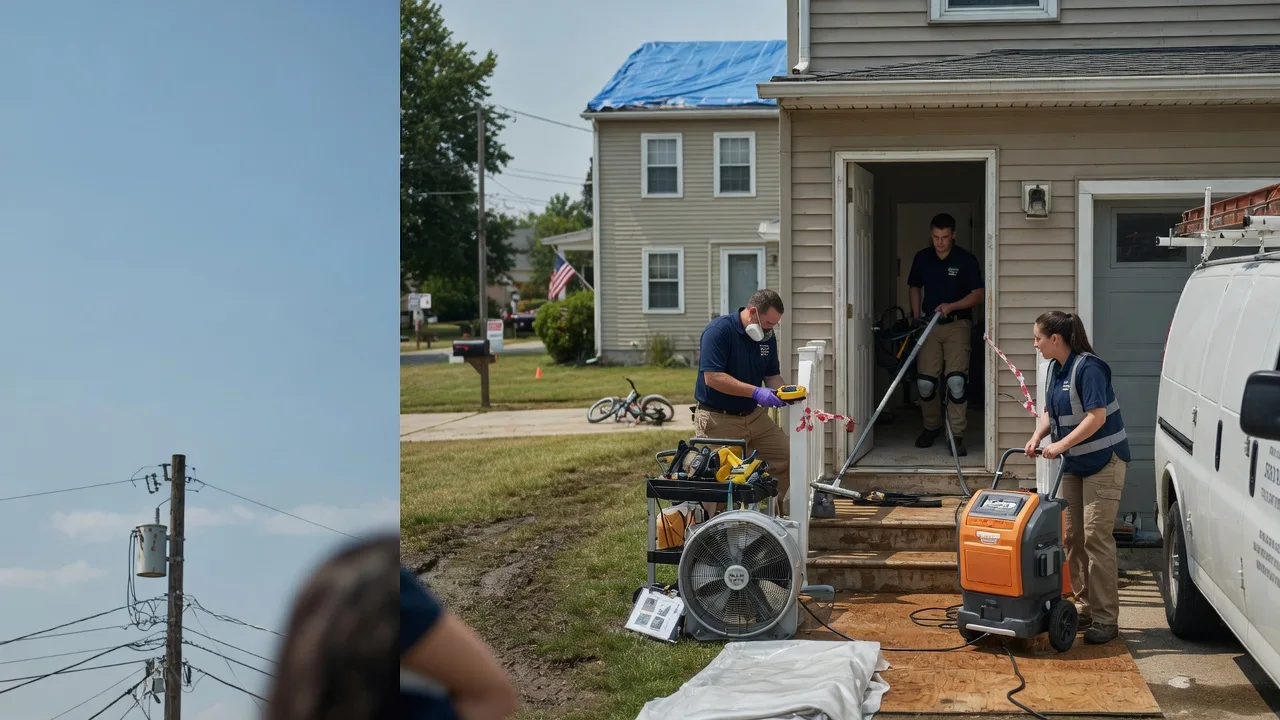 Water Damage Repair in Glenford, OH near me